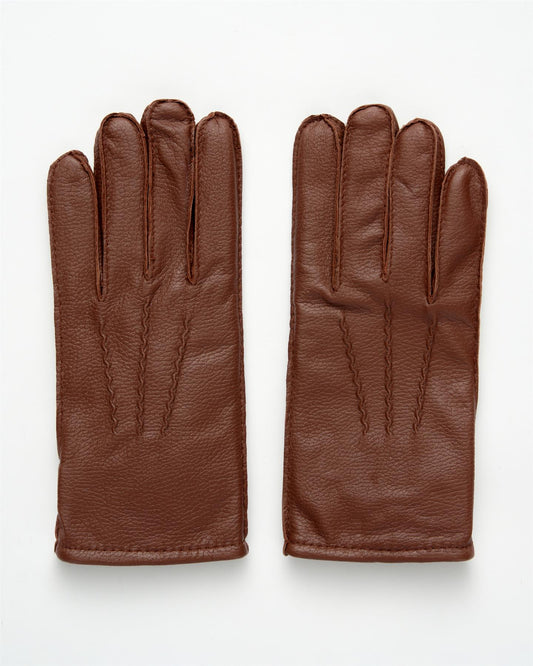 AGABG01 Top Stitch Glove TAN
