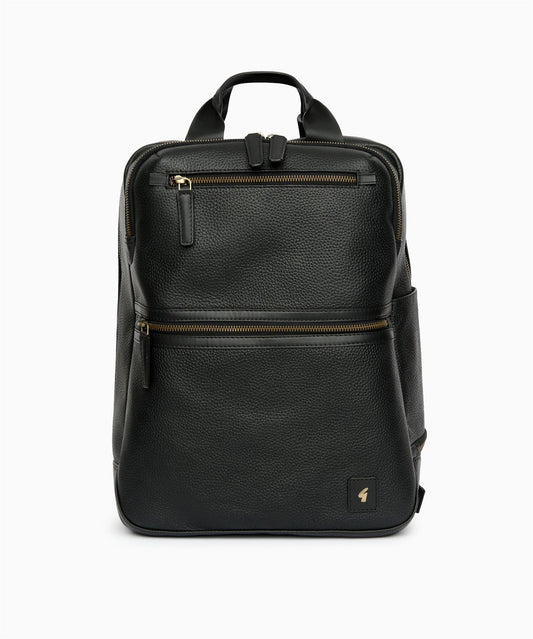 AGABB03 Leather Jordan Rucksack BLACK