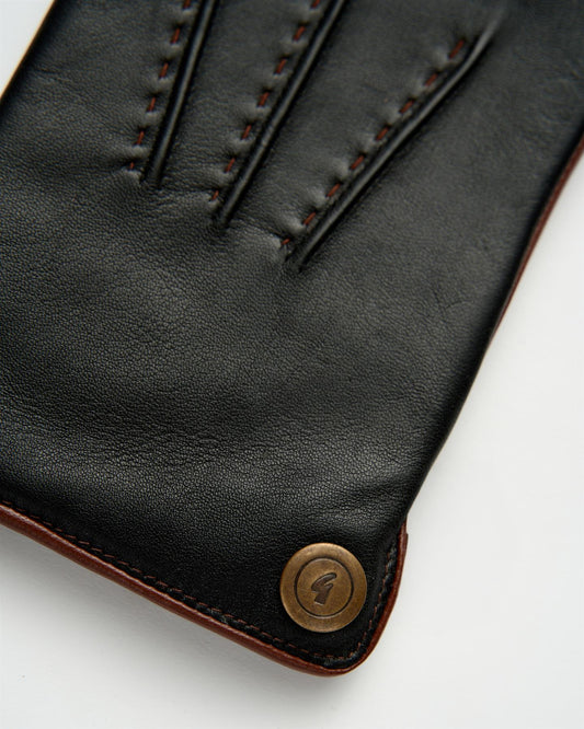 AGABG04 Two Tone Glove BLACK