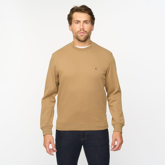 G55D03 Crew Neck Sweat Gabicci Classic GRANOLA
