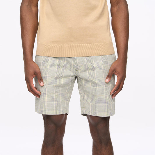 V56GV02 Mens Murphy Cotton Twill Shorts Gabicci Vintage - MINT