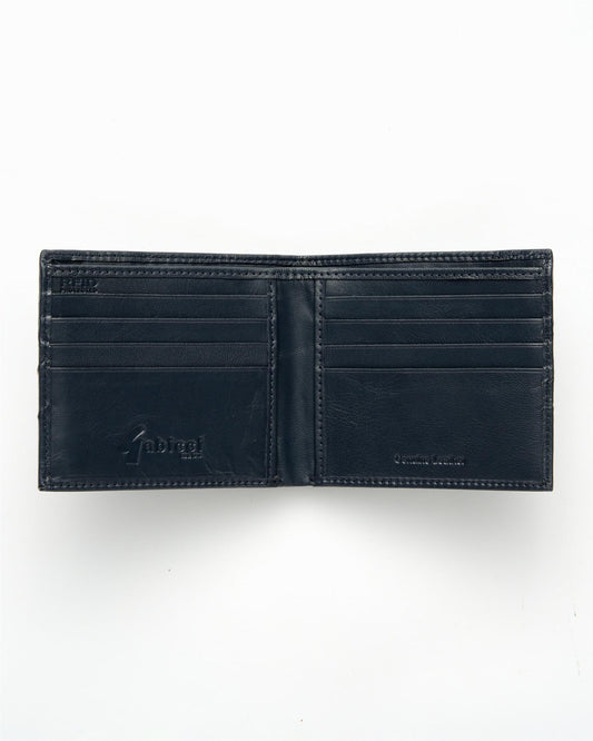 AGABW21 Cross Stitch Billfold Wallet NAVY