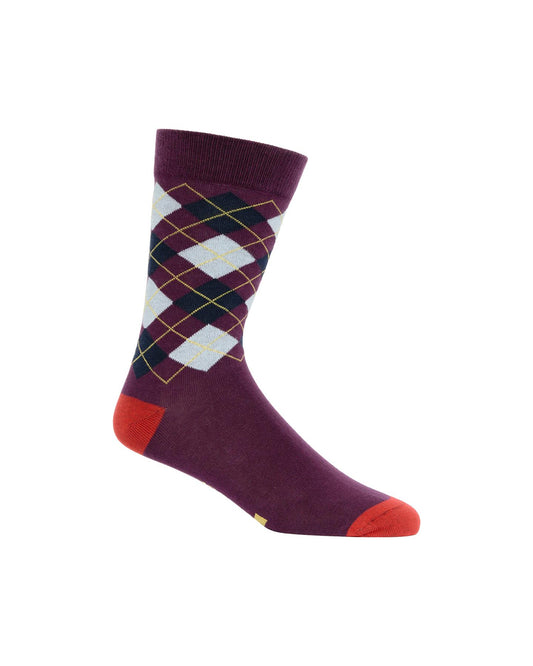 AGABS72 6 Pair Pack Assorted Socks Assorted PORT