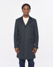 V57GJ06 Mens Winston Melton Trench Coat Gabicci Vintage - FOREST