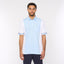 G52X13 Mens Short Sleeve Plated Jersey Polo Shirt Gabicci Classic - WHITE