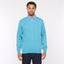 G54K01 Mens Plain Vee Kneck Knit Gabicci Classic - AQUA