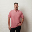 G56Z17 Mens Short Sleeve Oxford Collar Jersey Polo Gabicci Classic - ROUGE