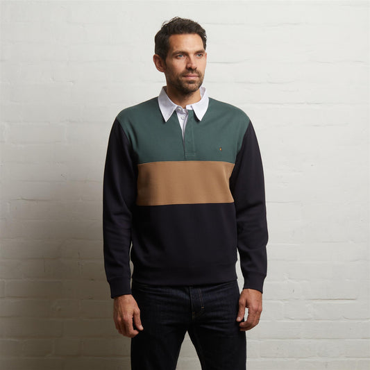G55D04 Rugby Shirt Gabicci Classic NAVY