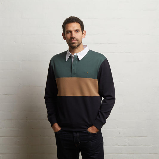 G55D04 Rugby Shirt Gabicci Classic NAVY