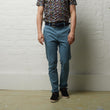 V54GT14 Mens Curtis Stretch Twill Trousers Gabicci Vintage - AQUA