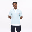 V56GM07 Mens Jura Short Sleeve Zip Neck Knit Polo Gabicci Vintage - MINT