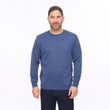 G56K04 Mens Plain Knit Crew Neck Gabicci Classic - DELFT