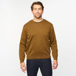 G55K04 Plain Crew Neck Sweater Gabicci Classic NUTMEG