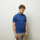 V54GX18 Mens Ladro Jersey Polo Shirt Gabicci Vintage - SAPPHIRE