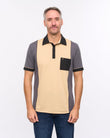 G57X02 Mens Short Sleeve Jersey Polo Gabicci Heritage - CHARCOAL