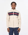 V57GD01 Mens Escher Sweat Track Top Gabicci Vintage - CEMENT