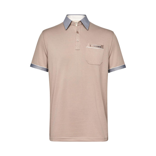 G00X62 Mens Polo Shirt Gabicci Classic - STONE