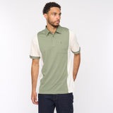 G52X13 Mens Short Sleeve Plated Jersey Polo Shirt Gabicci Classic - CREAM