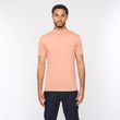 V54GX18 Mens Ladro Jersey Polo Shirt Gabicci Vintage - PEACH