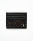AGABW22 Cross Stitch Card Holder BLACK