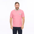 G56X16 Mens Short Sleeve Oxford Collar Jersey Polo Gabicci Classic - ROUGE