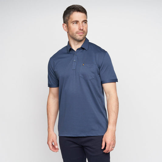G00Z05 Mens Polo Shirt Gabicci Classic - INDIGO