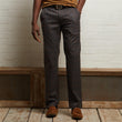 V55GT15 Mens Fairway Stretch Check Chino Gabicci Vintage - CHARCOAL