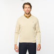 G55K01 Plain Vee Neck Sweater Gabicci Classic LINEN