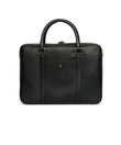 AGABB06 Leather Joe Laptop Bag BLACK