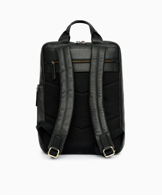AGABB03 Leather Jordan Rucksack BLACK