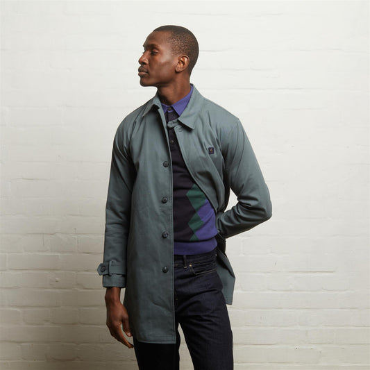 V55GJ12 Mens Houghton Twill Mac Gabicci Vintage - IVY
