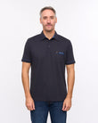 G57X06 Mens Short Sleeve Jersey Polo Gabicci Heritage - NAVY