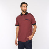 G51X09 Mens Short Sleeve Jersey Polo Shirt Gabicci Classic - RUST