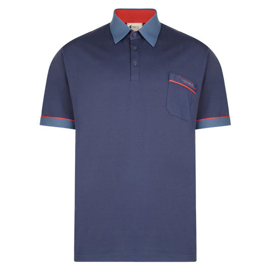 G00X62 Mens Polo Shirt Gabicci Classic - NAVY