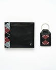 AGABW24 Argyle Wallet / Keyring Set BLACK