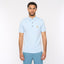 V54GK04 Mens Jackson Short Sleeve Plain Knitted Polo Gabicci Vintage - AZURE