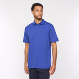 G52Z05 Mens Short Sleeve Plated Jersey Polo Shirt Gabicci Classic - THAMES