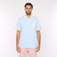 G52X15 Mens Short Sleeve Plated Jersey Polo Shirt Gabicci Classic - SKY