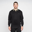 G00K01 Mens Vee Neck Sweater Gabicci Classic  - BLACK