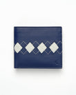 AGABW18 Argyle Billfold Wallet DARK BLUE