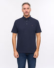 G57X14 Mens Short Sleeve Pique Polo Gabicci Heritage - NAVY