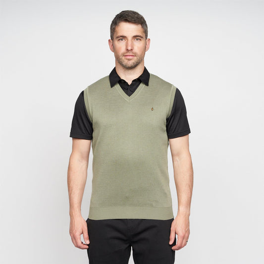 G00K03 Mens Slipover Gabicci Classic - OLIVE