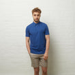 V54GX18 Mens Ladro Jersey Polo Shirt Gabicci Vintage - SAPPHIRE