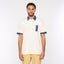 G52X15 Mens Short Sleeve Plated Jersey Polo Shirt Gabicci Classic - CREAM