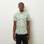 V54GW07 Mens Garcia Short Sleeve Pattern Shirt Gabicci Vintage - MEADOW