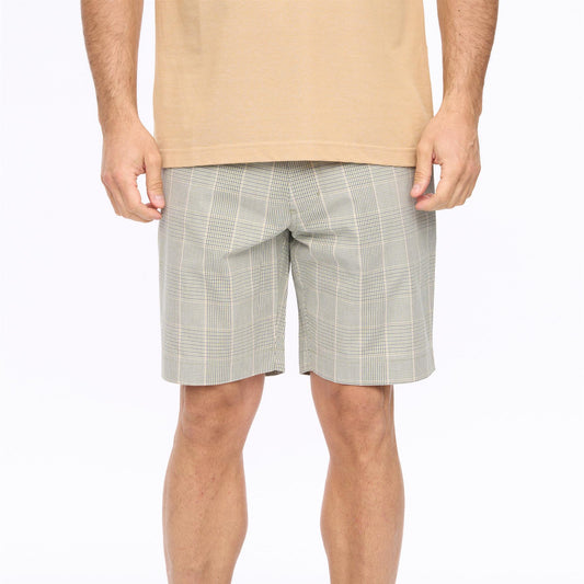 G56V02 Mens Check Shorts Gabicci Classic - MINT