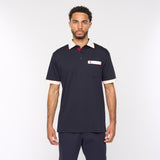 G51X05 Mens Short Sleeve Jersey Polo Shirt Gabicci Classic - NAVY