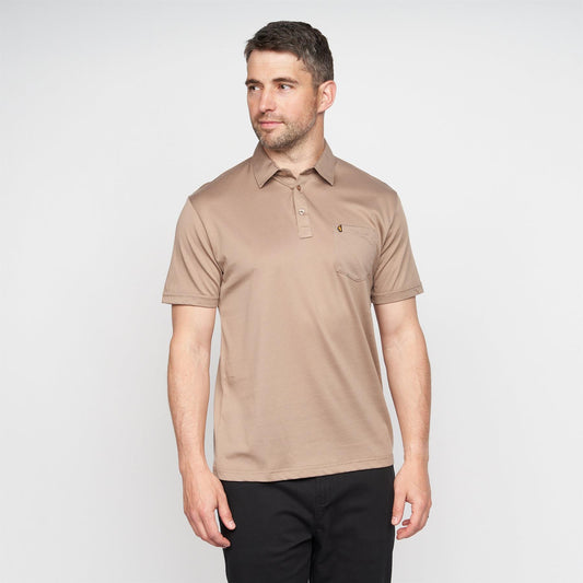 G00Z05 Mens Polo Shirt Gabicci Classic - STONE