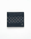 AGABW21 Cross Stitch Billfold Wallet NAVY