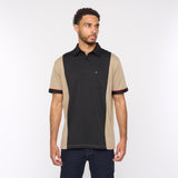 G51X02 Mens Short Sleeve Jersey Polo Shirt Gabicci Classic - STONE